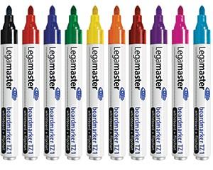 edding TZ1 Board Markers, Pack of 10, Assorted Colours