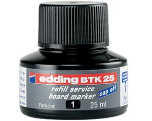 edding Refill Ink, 25ml, Black