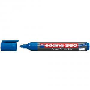 edding 360 Drywipe Board Markers, Pack of 10, Blue