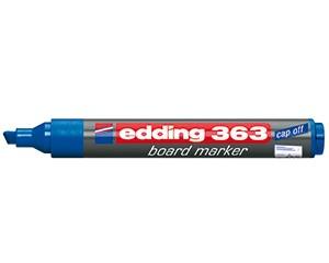 edding 363 Drywipe Board Markers, Pack of 10, Blue