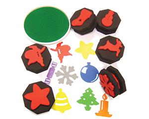 Christmas Palm Printers, Pack of 6