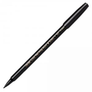 Pentel Colour Pen, Black, Pack of 12