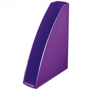 Leitz WOW Magazine File, Purple