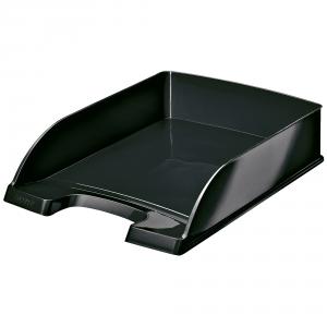 Leitz WOW Letter Tray, Black