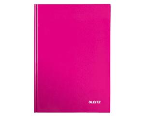 Leitz WOW Notebook A4 ruled with Hardcover, Pink