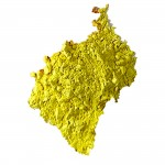 Powder Paint, 2.5kg, Brilliant Yellowabc