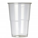 Oxo-Bio Flexy-Glass Half Pint, 10oz CE to Brim, Clear, Pack of 1000abc