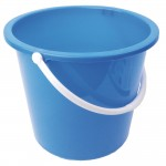 Bucket, Polypropylene, 10 litres, Blueabc