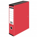 Box File with Lid Clip, Foolscap - Redabc