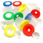 Paint Pots with Clip-Seal lids, Pack of 10abc