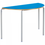 Crushed Bent Table, Semi-Circular, DxH: 1200x710mmabc