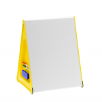 Wedge Whiteboard, Portrait, A3, Yellow