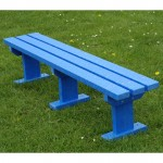 Marmax Sturdy Bench, Blueabc