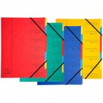 Multi-Part File, 7 Sections, Pack of 12abc