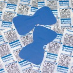 Blue Fingertip Wing Plasters, Pack of 50 abc