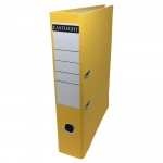 Lever Arch File, Foolscap, 70mm Spine, Yellowabc