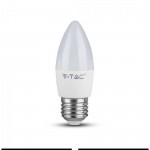 LED ES E27 Candle Bulb, Warm White,  5.5W 3000Kabc