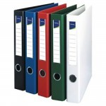 Ring Binders, A4, 40mm Capacity, 4 Ring, Redabc