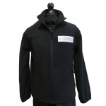 Fleece With ERYC Heat Sealed Reflective Logo, Black, Size Largeabc