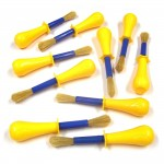 Paint Brushes, Hog Hair, Pack of 10, Jumbo Non-rollabc