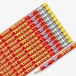 Star of the Week Pencils, Pack of 12, Redabc