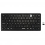 Multi-Device Dual Wireless Compact Keyboardabc