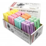 STABILO BOSS ORIGINAL Pastel Highlighters, Assorted Colours, Pack of 48abc