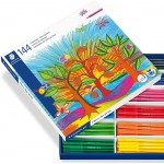 Staedtler Fine Point Colouring Pens, Classpack of 144, Assorted Coloursabc