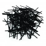 Pipe Cleaners, 15 cm, Black, Pack of 50abc