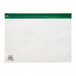 A4+ Supazip Polythene Wallet, 370 x 255mm, Pack of 25 - Greenabc