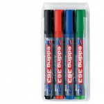 edding 363 Drywipe Board Markers, Pack of 10, Blackabc