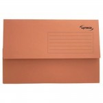 Wallet Files, Foolscap, Pack of 50, Orangeabc