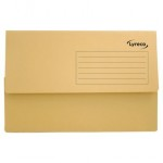 Wallet Files, Foolscap, Pack of 50, Yellowabc