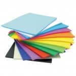 Card, Vivid Lightweight, Pack of 250, Assorted Coloursabc