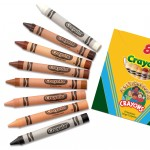 Wax Crayons, Multicultural, Pack of 8abc