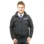 Softshell Jacket With ERYC Logo, Black, Size Extra Large