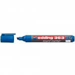 edding 363 Drywipe Board Markers, Pack of 10, Blueabc