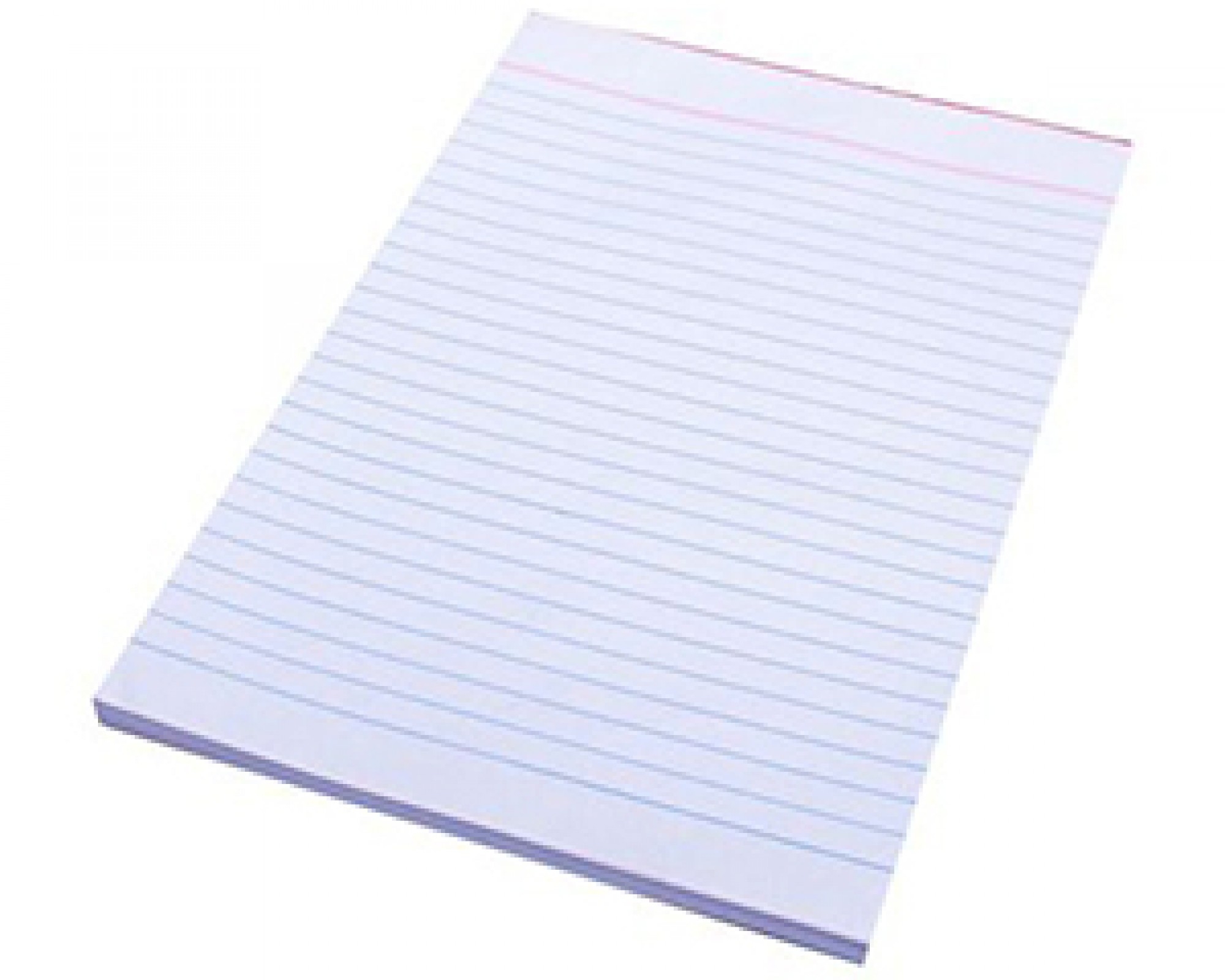 Note Pads, Pack of 10, 80 leaves, Ruled, A4 - Supplies East Riding