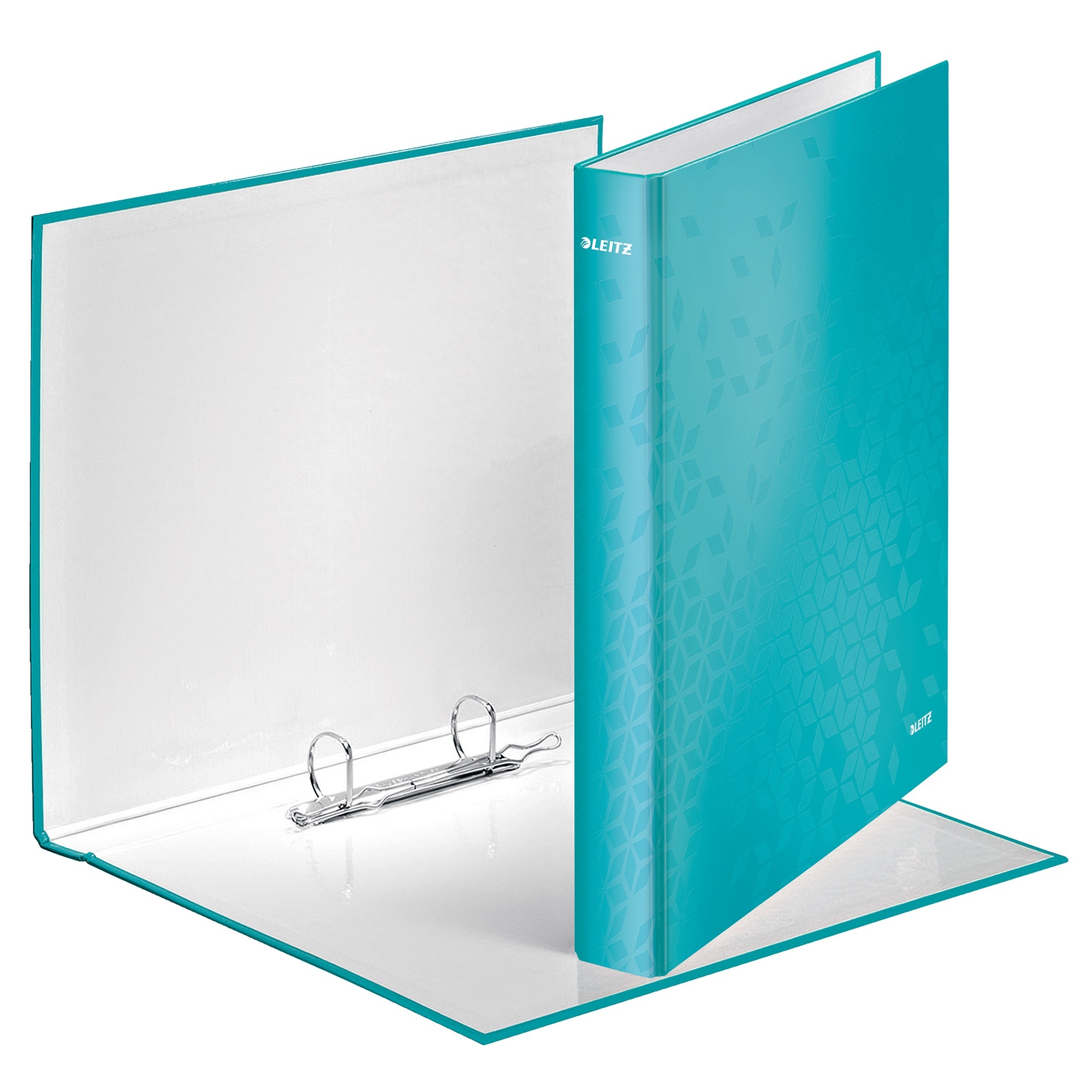 Leitz 4-ring binder - turquoise: Buy Online at Best Price in Egypt - Souq  is now Amazon.eg